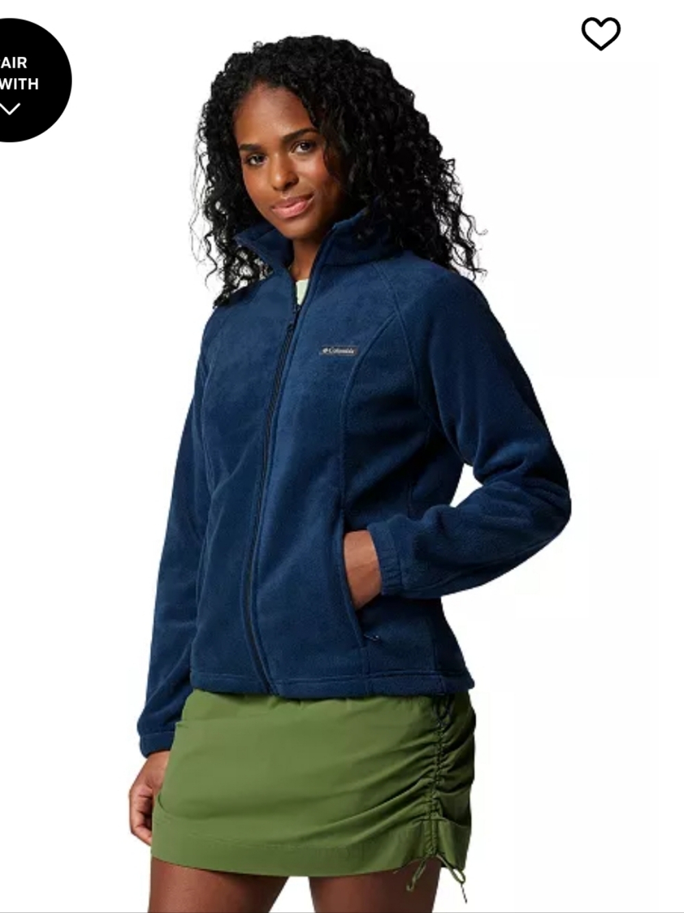 Columbia Benton Springs Fleece Jacket Size Small